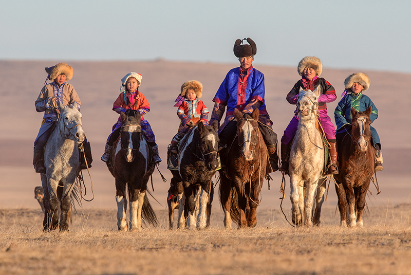 winter horse festival in mongolia